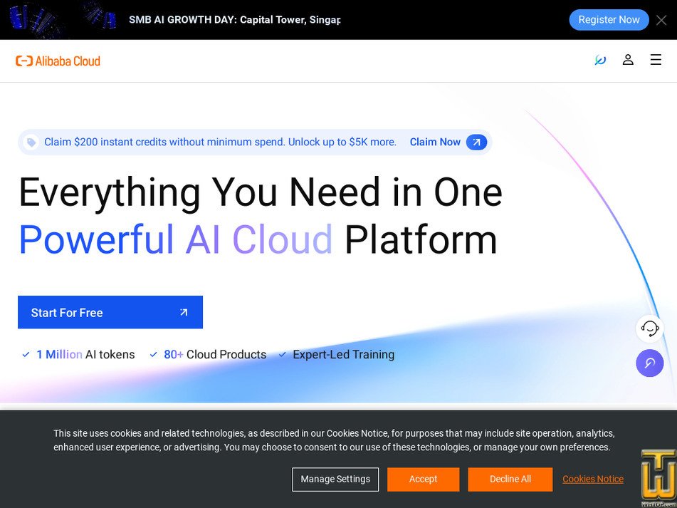 alibabacloud.com screenshot