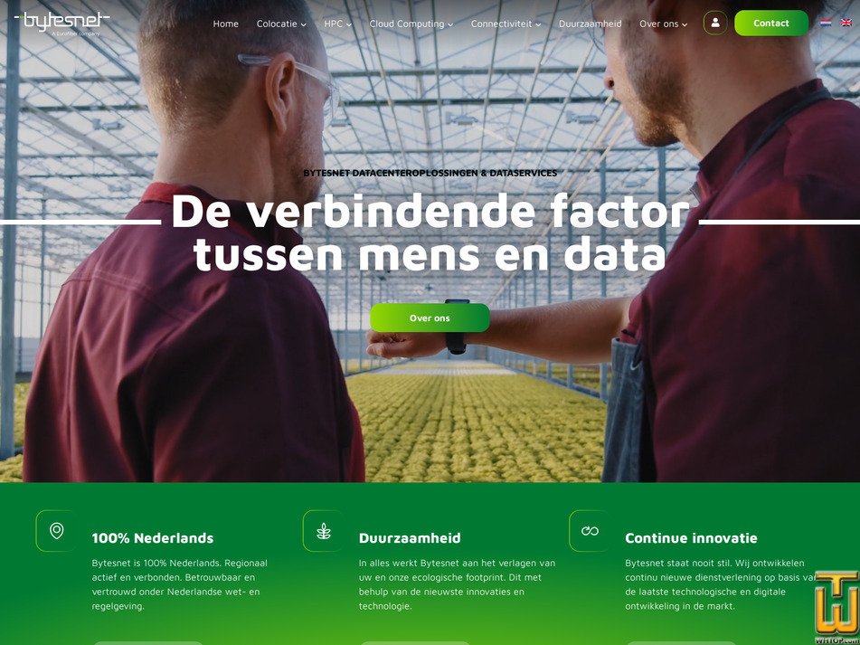 bytesnet.nl screenshot
