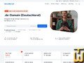 Bildschirmfoto von .de von checkdomain.de