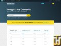 captură de ecran a .com din datahost.ro