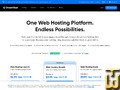screenshot of Web Hosting Launch from dreamhost.com