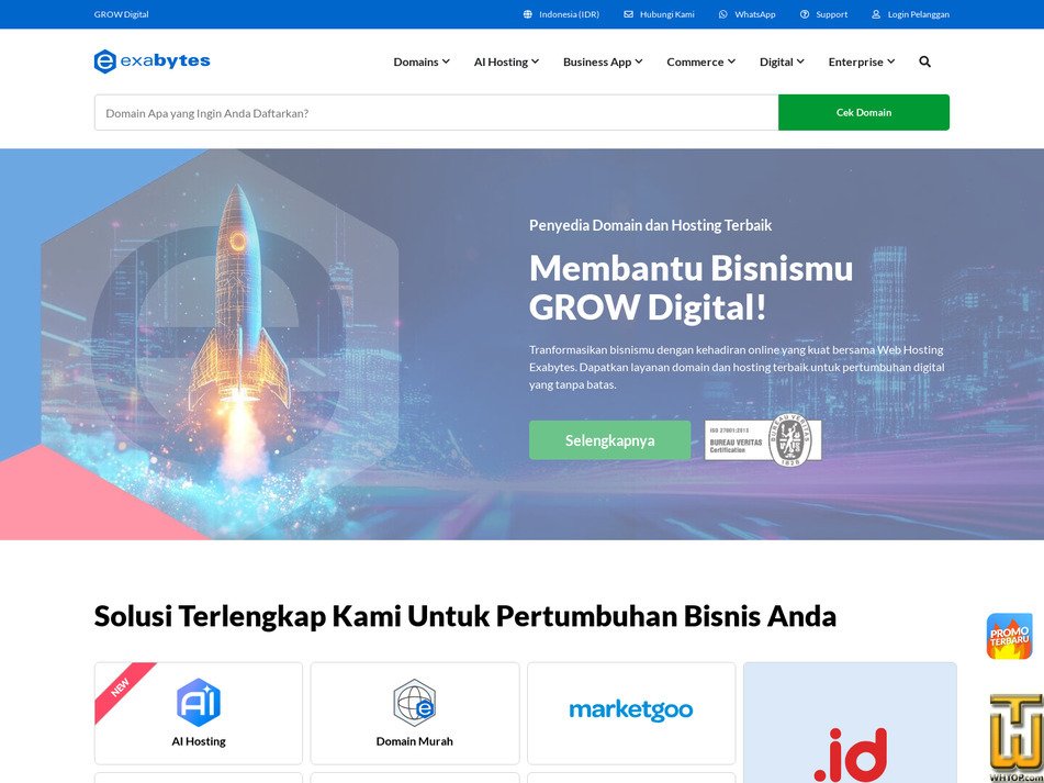 exabytes.co.id foto layar