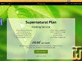 screenshot of Supernatural Plan from freehostia.com