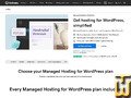 screenshot of Hosting for WordPress Basic from godaddy.com