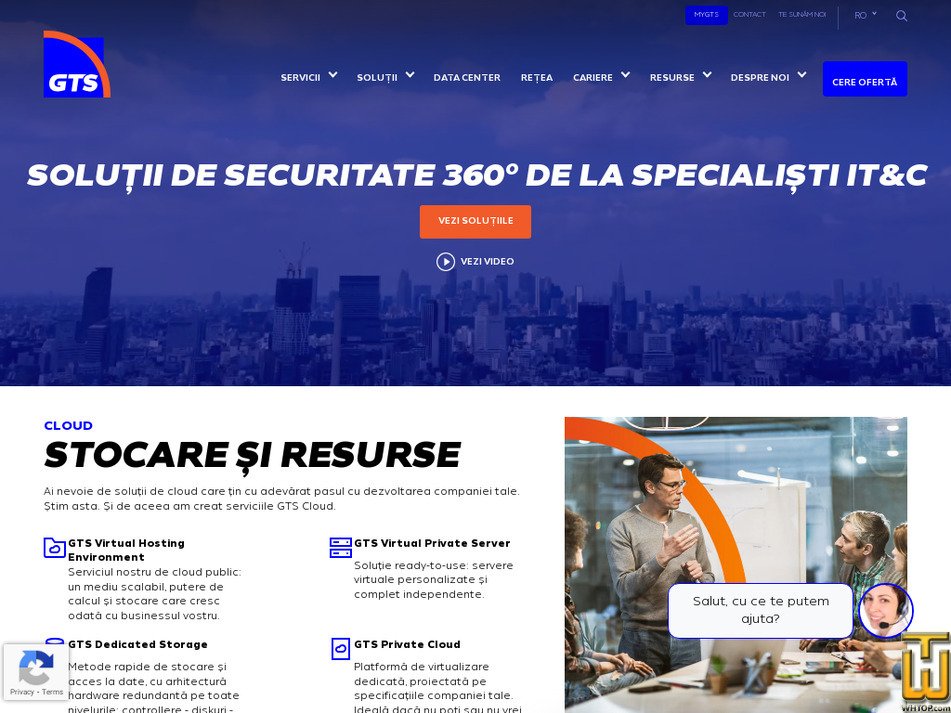 gts.ro captură ecran