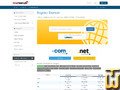 screenshot of .COM from hostmetro.com