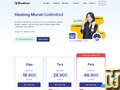 tangkapan layar Hosting Unlimited - Larva dari idwebhost.com