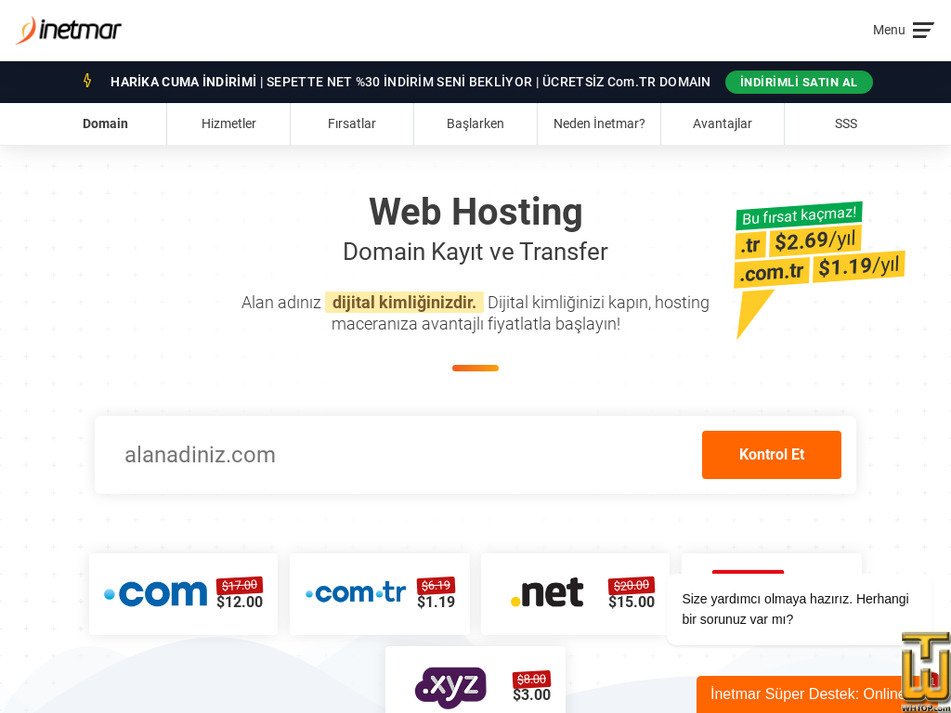 inetmar.com ekran görüntüsü