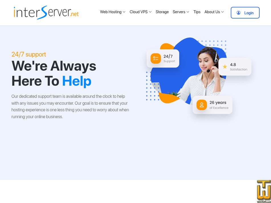interserver.net Скриншот
