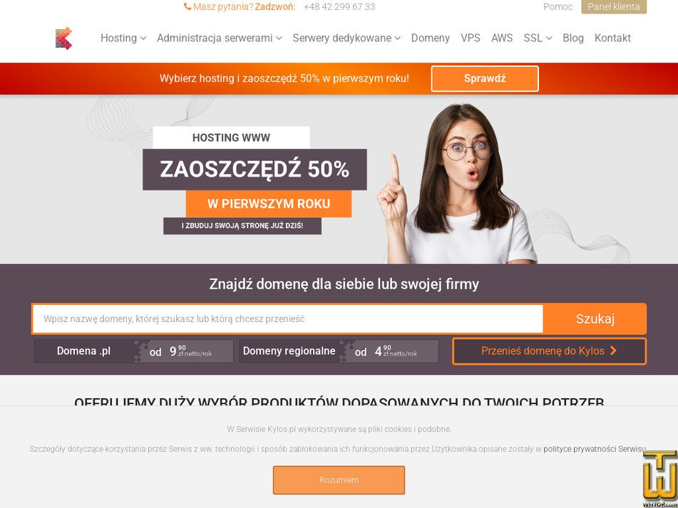 kylos.pl zrzut ekranu