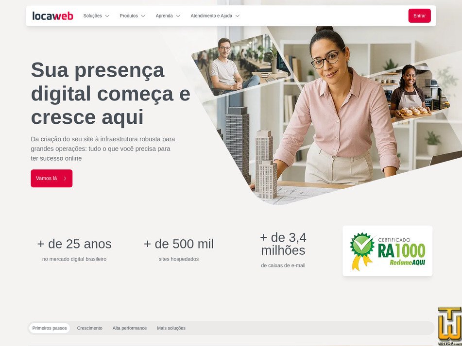 locaweb.com.br screenshot