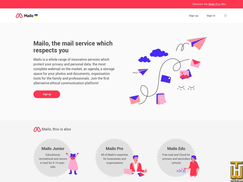 mailo.com capture d'écran