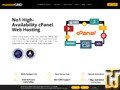 screenshot of High Availability cPanel Enterprise Hosting from massivegrid.com