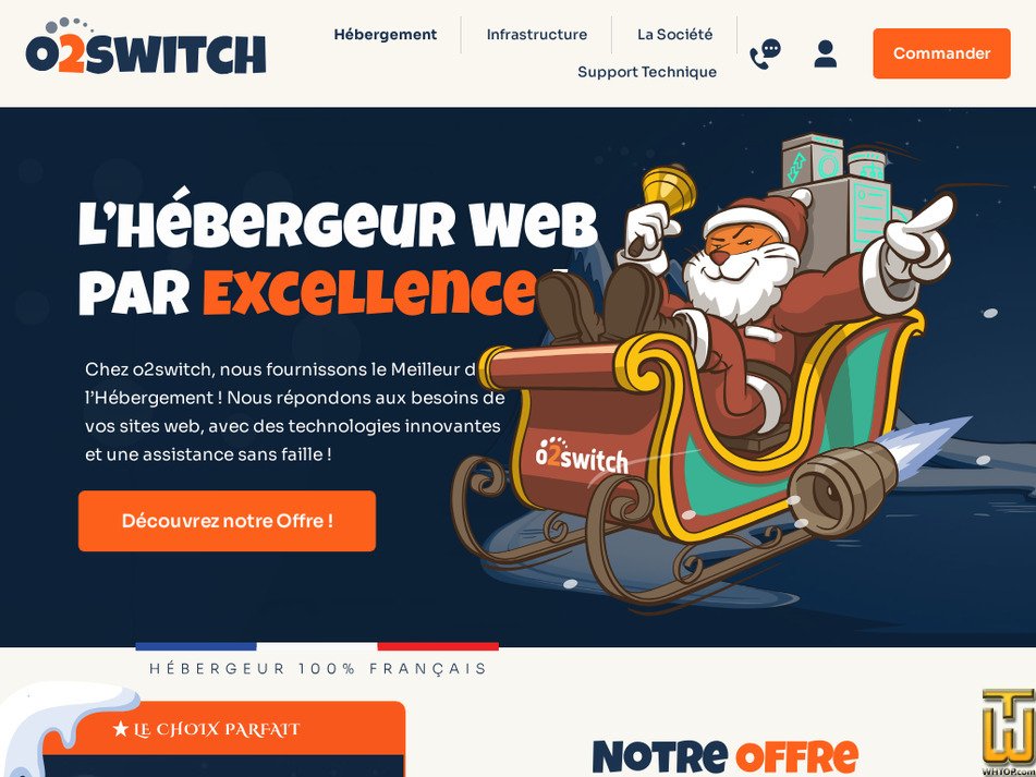 o2switch.fr capture d'écran