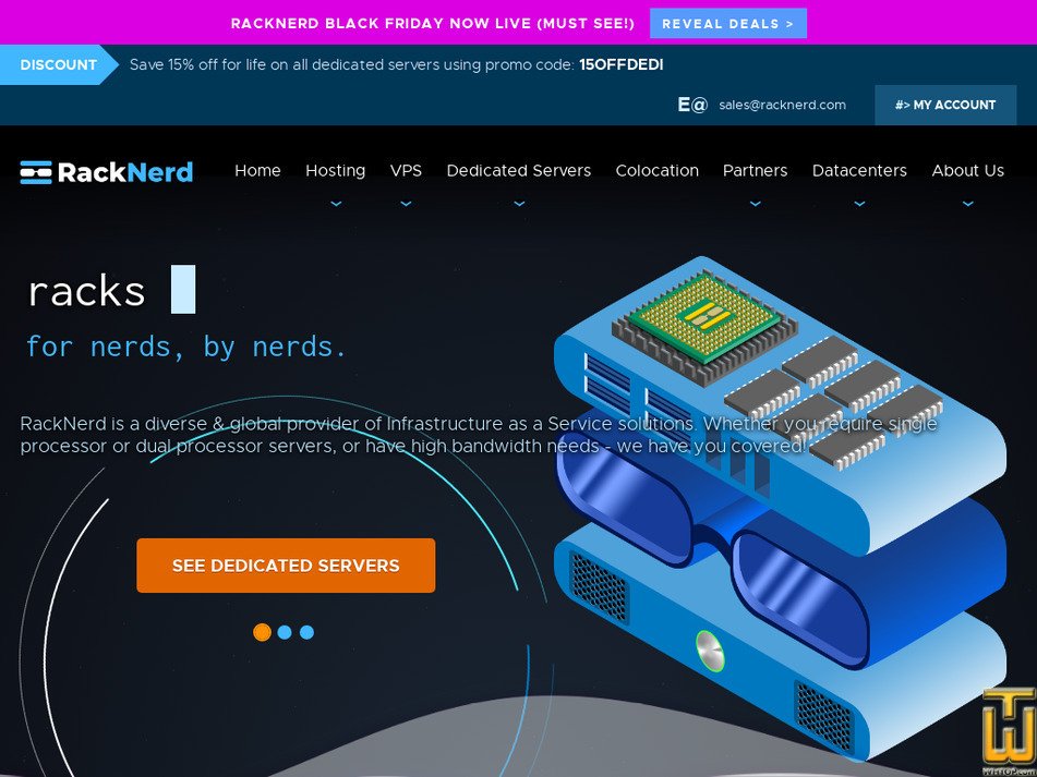 racknerd.com スクリーンショット