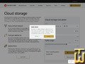 Taken on 10 December, 2025 screenshot of Cloud storage from servers.com