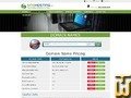 screenshot of .com .net .biz .org .info .name from sinohosting.net