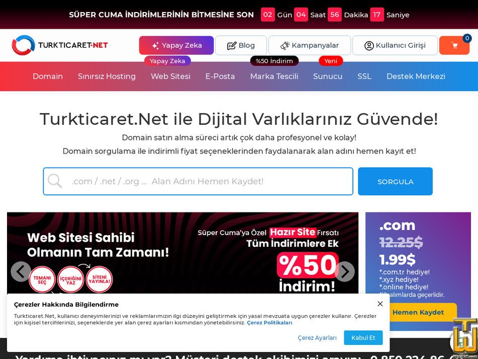 turkticaret.net ekran görüntüsü