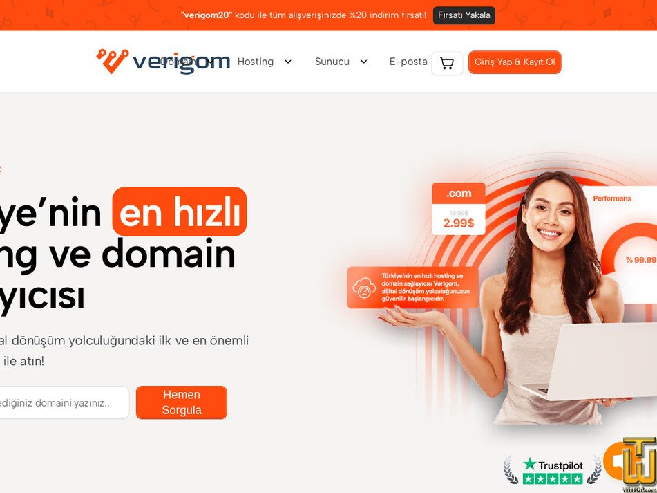 verigom.com ekran görüntüsü