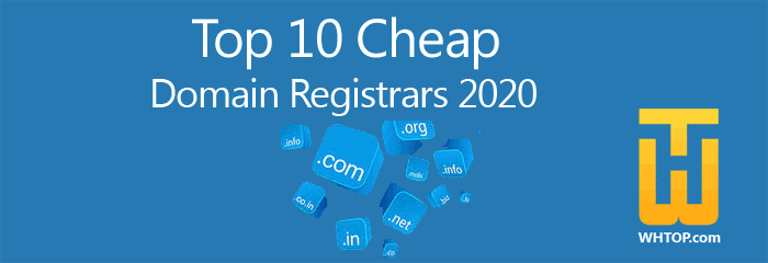 Top 10 Cheap Domain Registrars 2020